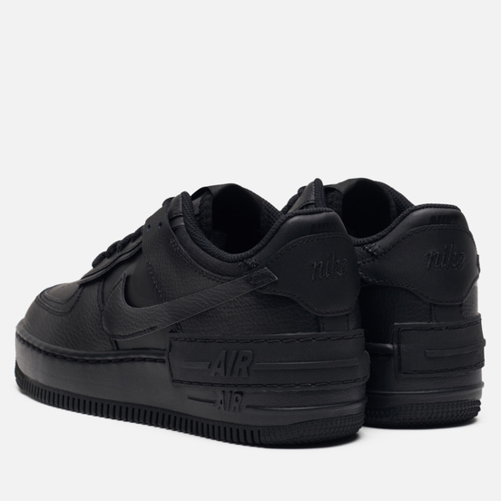 Женские кроссовки Nike Air Force 1 Shadow Black/Black/Black