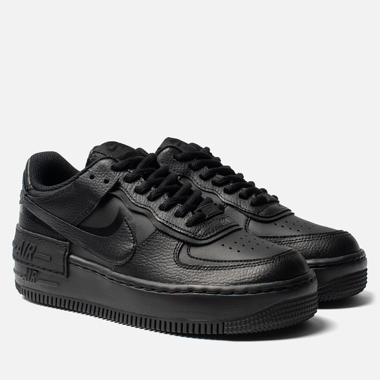 Женские кроссовки Nike Air Force 1 Shadow Black/Black/Black