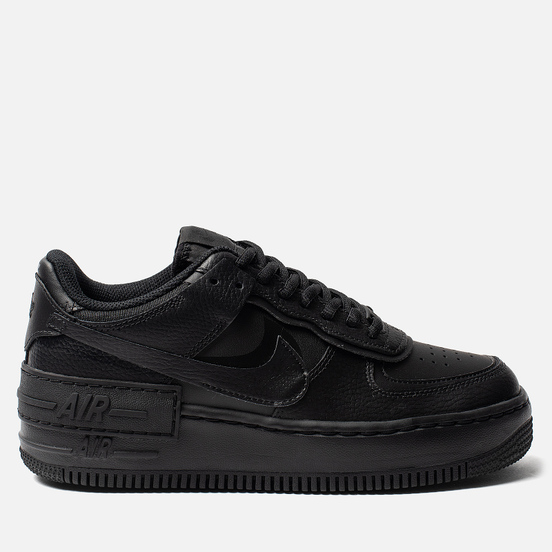 Женские кроссовки Nike Air Force 1 Shadow Black/Black/Black