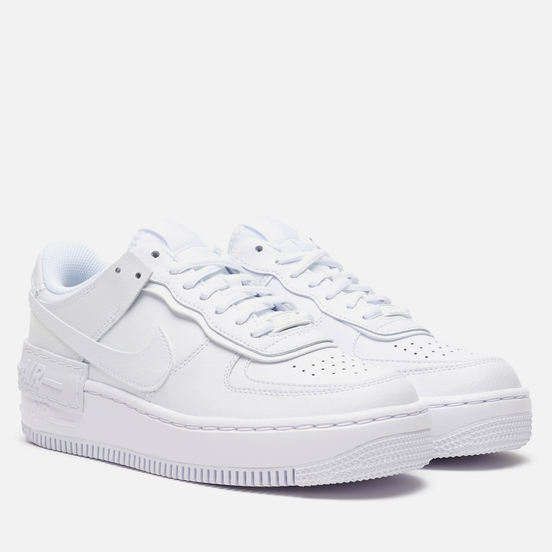 Женские кроссовки Nike Air Force 1 Shadow White/White/White