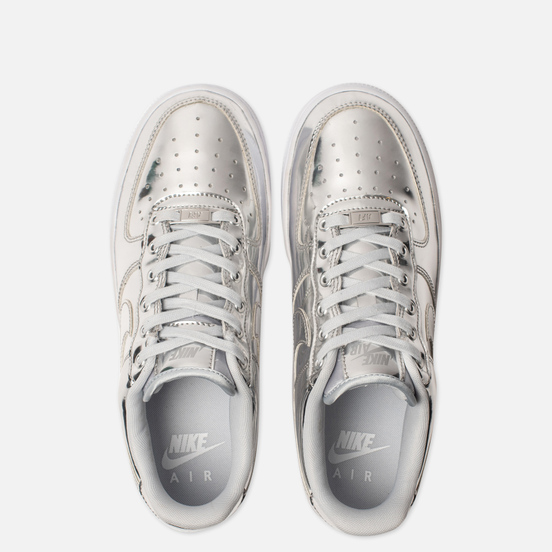 Женские кроссовки Nike Air Force 1 SP Chrome/Metallic Silver/White
