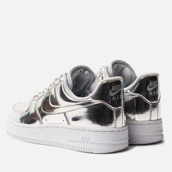 Женские кроссовки Nike Air Force 1 SP Chrome/Metallic Silver/White