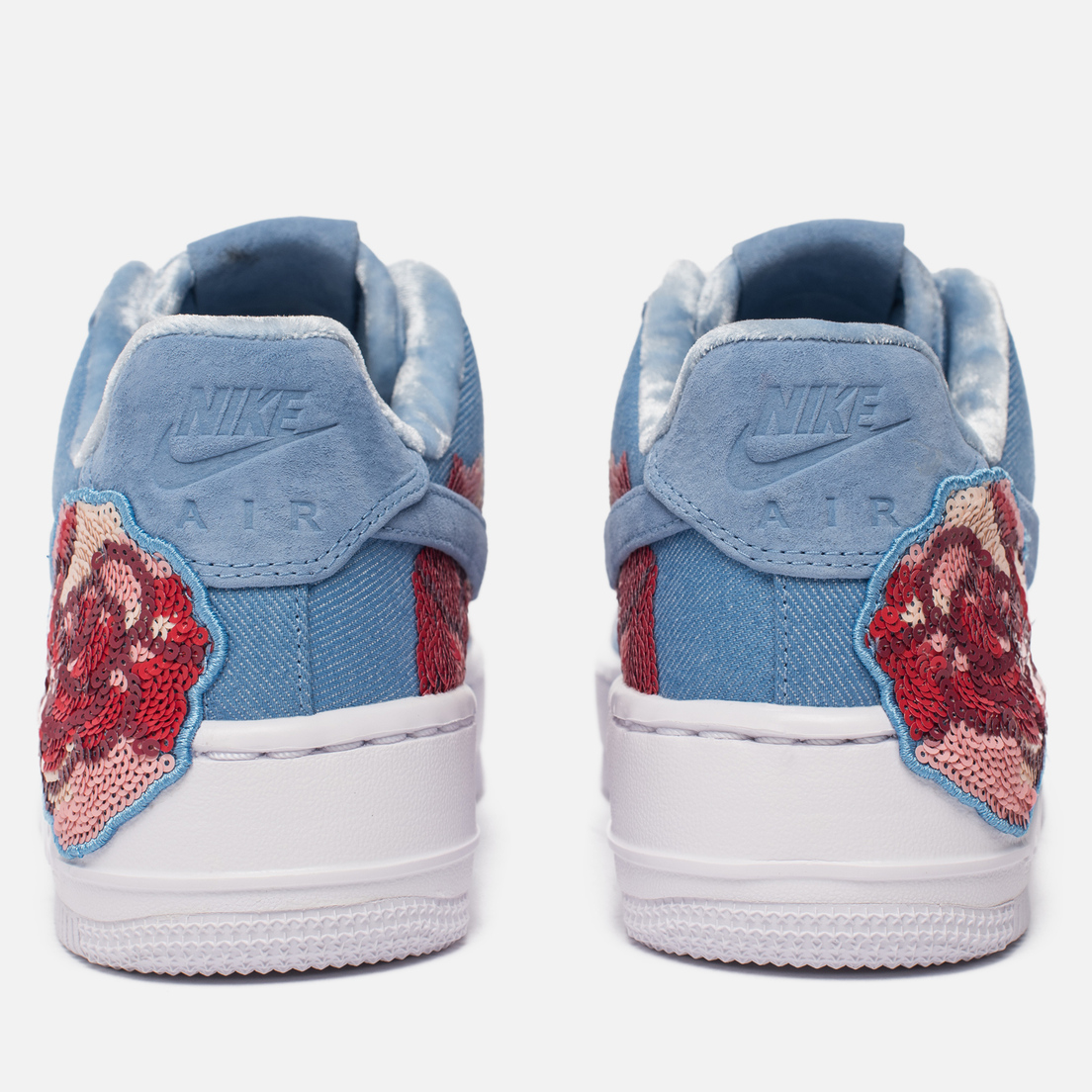 Nike Кроссовки Air Force 1 Upstep LX Floral Sequin Pack