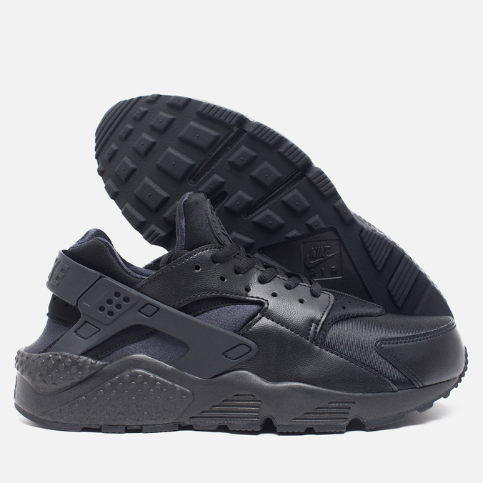 Женские кроссовки Nike Air Huarache Run Black/Black 634835-012