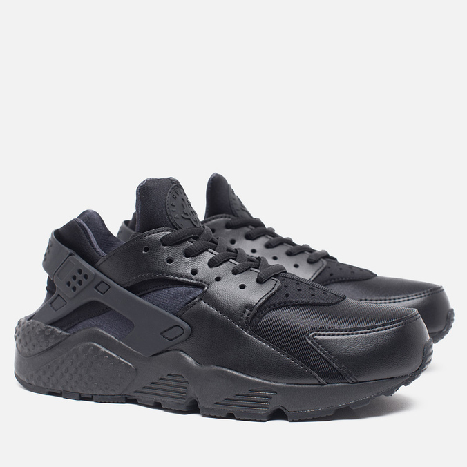 Женские кроссовки Nike Air Huarache Run Black/Black 634835-012