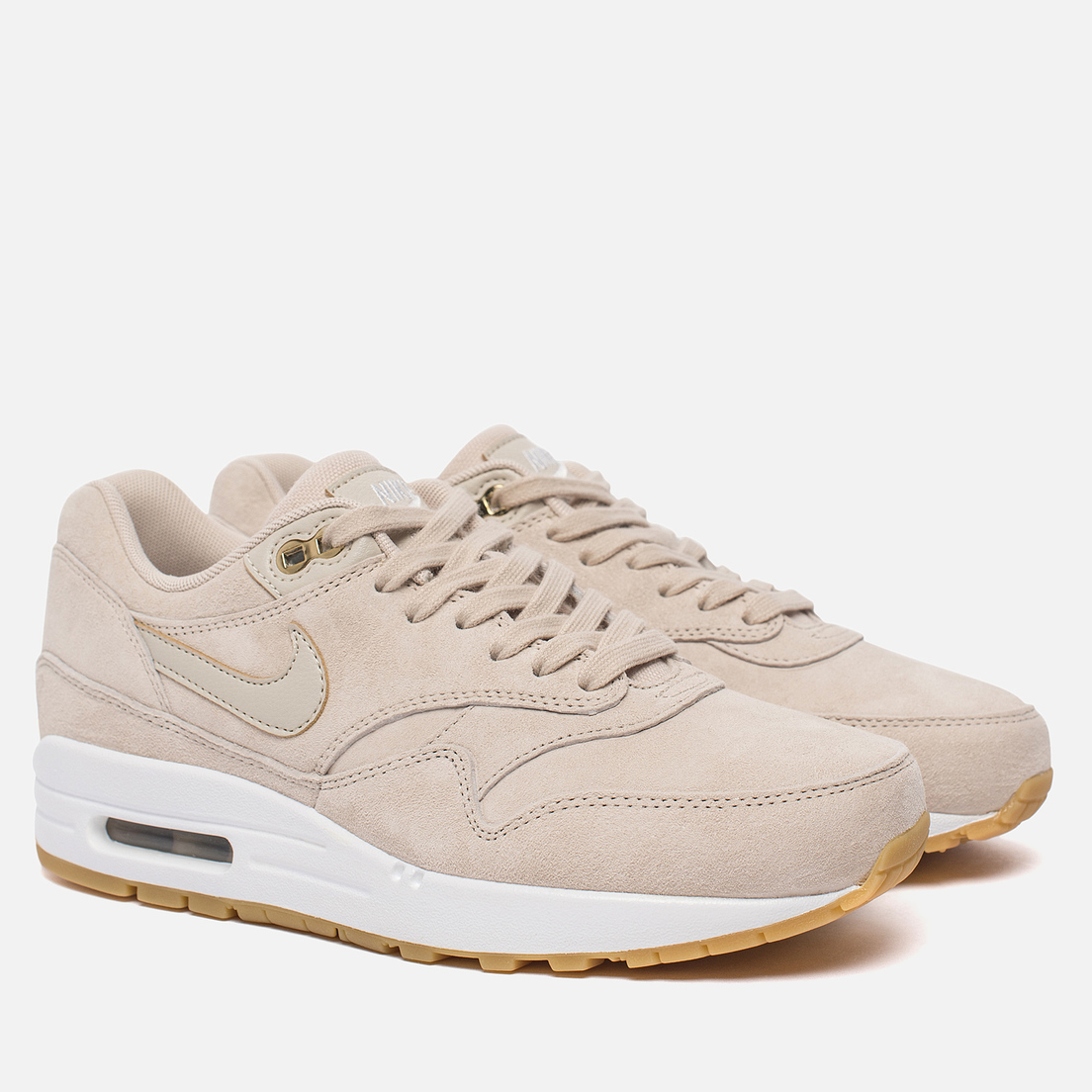 air max 1 beige suede