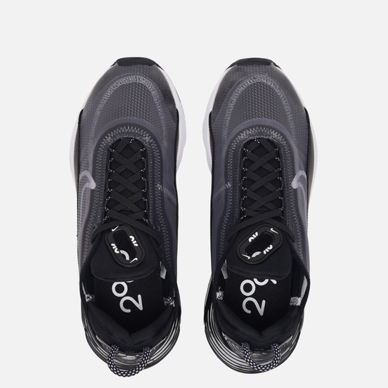 Женские кроссовки Nike Air Max 2090 Black/White/Metallic Silver