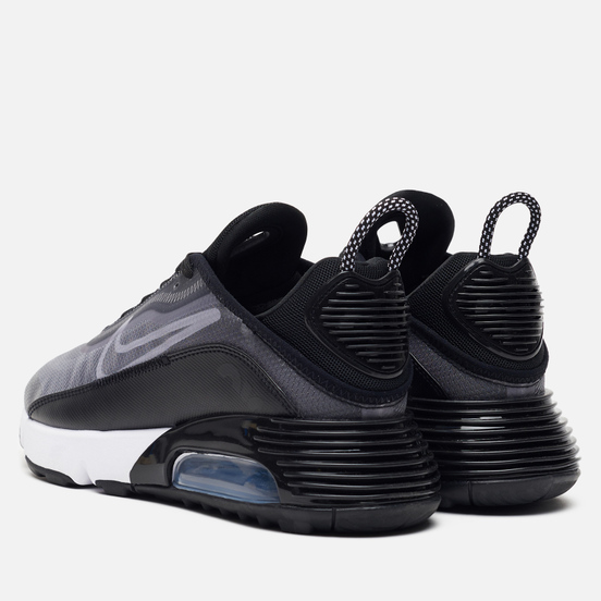 Женские кроссовки Nike Air Max 2090 Black/White/Metallic Silver