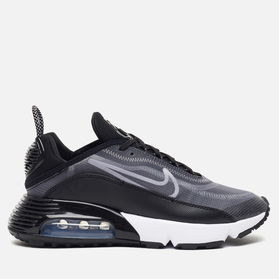 Женские кроссовки Nike Air Max 2090 Black/White/Metallic Silver