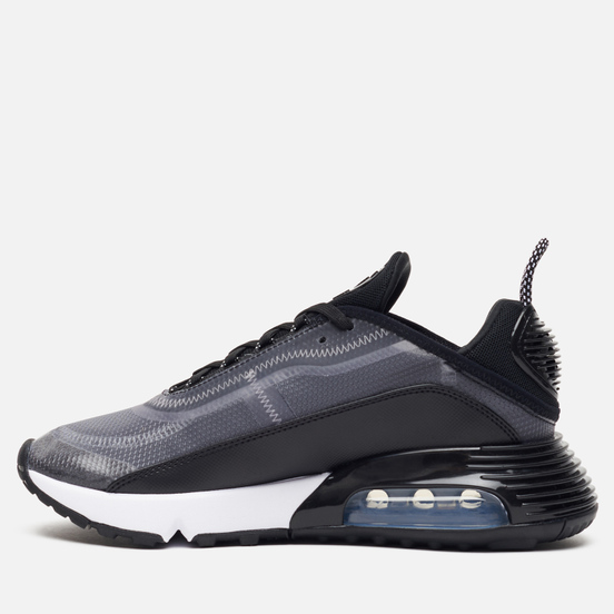 Женские кроссовки Nike Air Max 2090 Black/White/Metallic Silver
