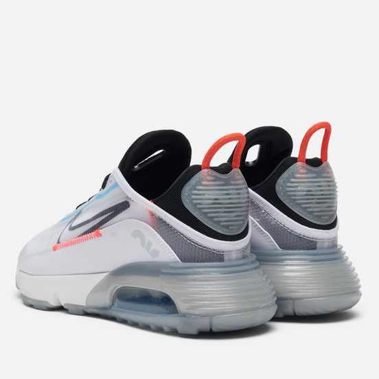 Женские кроссовки Nike Air Max 2090 White/Black/Pure Platinum/Bright Crimson
