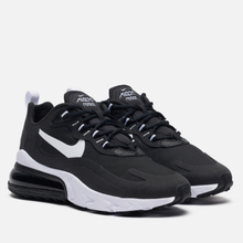 Женские кроссовки Nike Air Max 270 React Black/White/Black/Black фото- 0