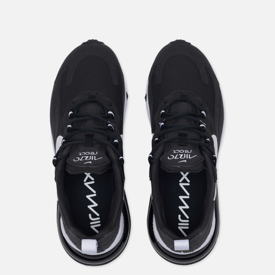 Женские кроссовки Nike Air Max 270 React Black/White/Black/Black