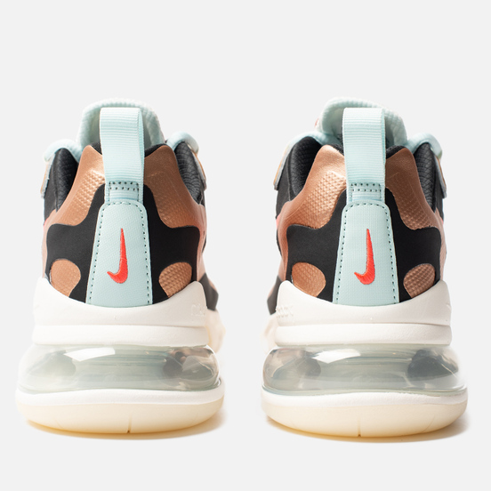 Женские кроссовки Nike Air Max 270 React Sail/Black/Metallic Red Bronze/Pure Platinum