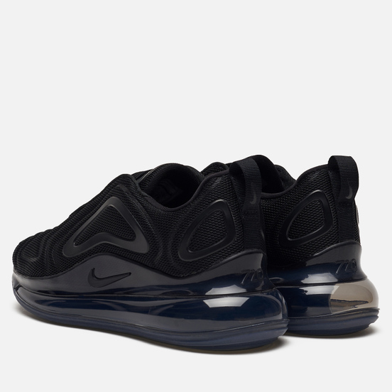 Женские кроссовки Nike Air Max 720 Black/Black/Black/Anthracite