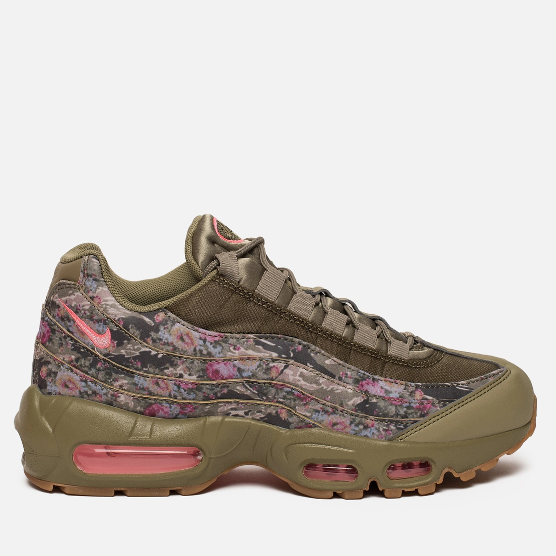 Женские кроссовки Nike Air Max 95 Floral Camo, AQ6385-200