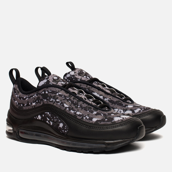 Женские кроссовки Nike Air Max 97 Ultra '17 PRM Splatter Pack Black/Black/Vast Grey
