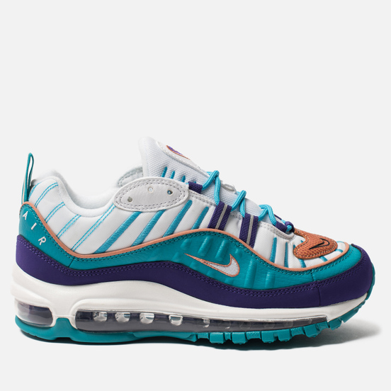 Женские кроссовки Nike Air Max 98 Court Purple/Terra Blush/Spirit Teal