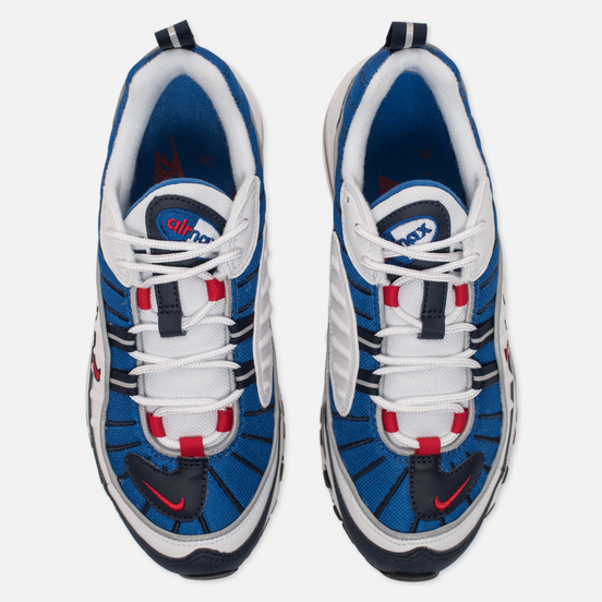 Женские кроссовки Nike Air Max 98 White/University Red/Obsidian