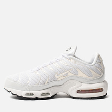 Женские кроссовки Nike Air Max Plus Premium White/White/White/Black фото- 5