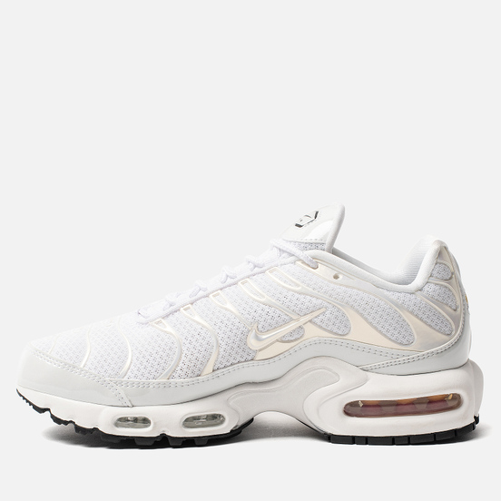Женские кроссовки Nike Air Max Plus Premium White/White/White/Black