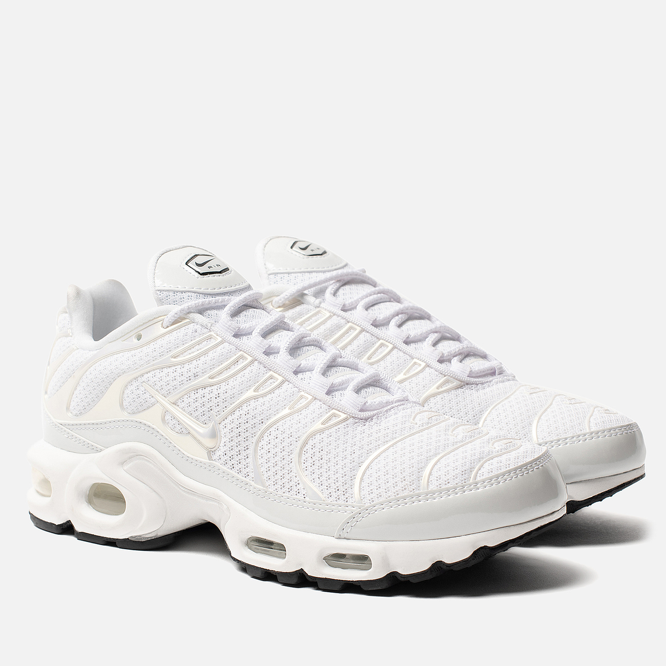 Женские кроссовки Nike Air Max Plus Premium White/White/White/Black