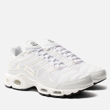 Женские кроссовки Nike Air Max Plus Premium White/White/White/Black фото- 0