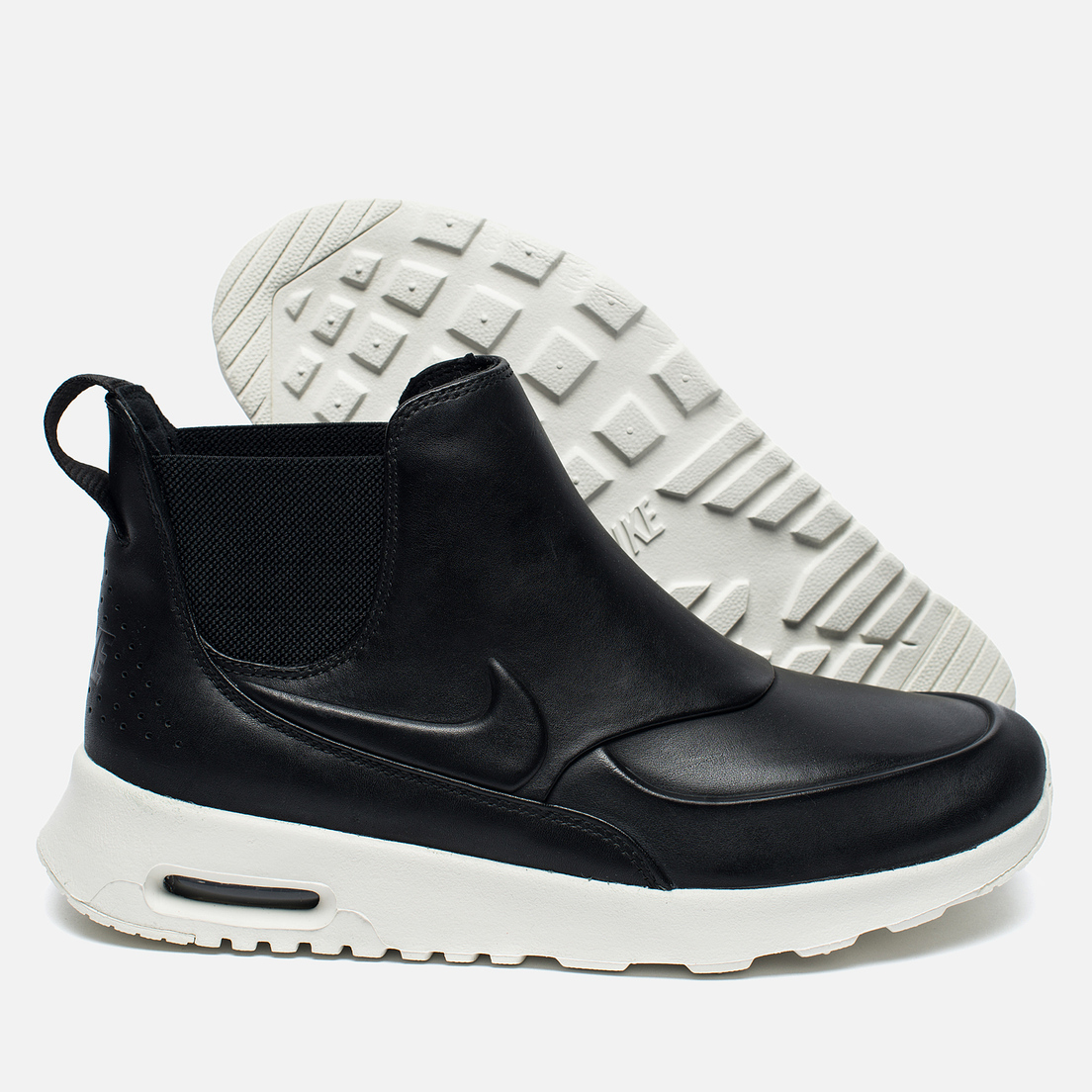 Nike air max thea black white sole hotsell