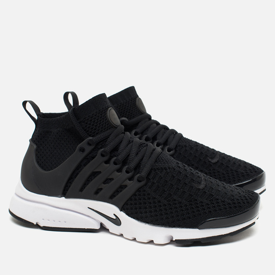 nike air presto flyknit black