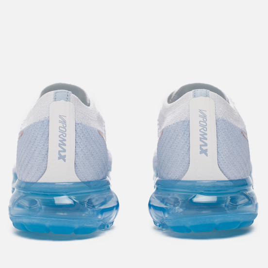Женские кроссовки Nike Air Vapormax Flyknit Explorer Pack Summit White/Summit White/Hydrogen Blue