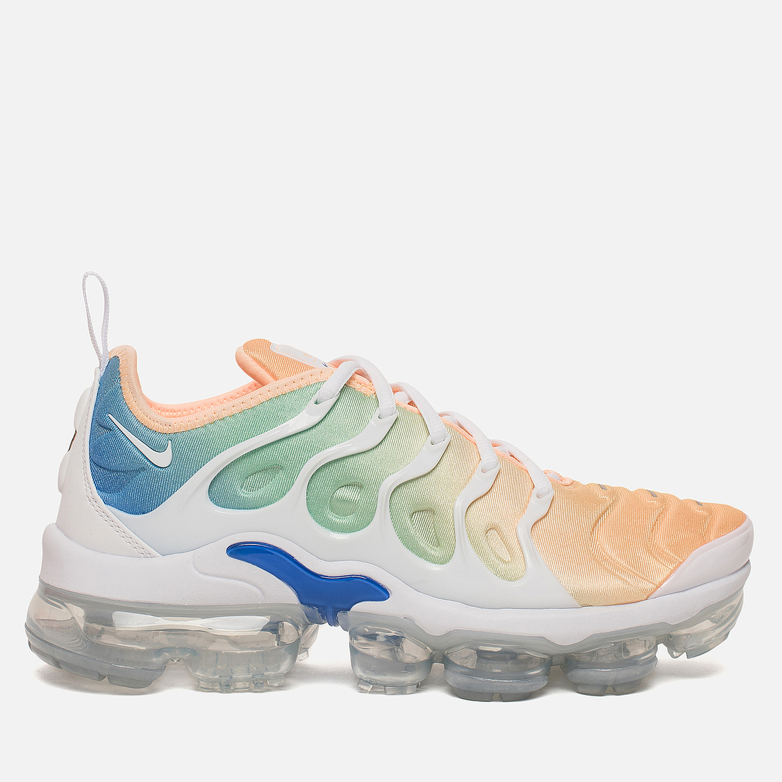 Air vapormax plus white blue best sale