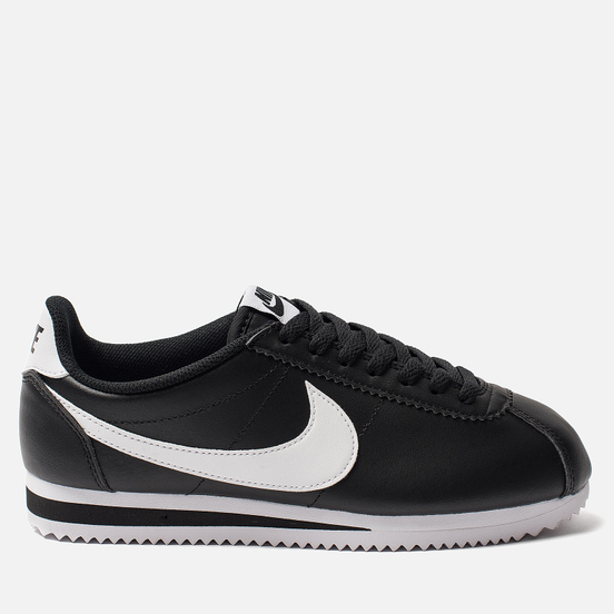 Женские кроссовки Nike Classic Cortez Leather Black/White