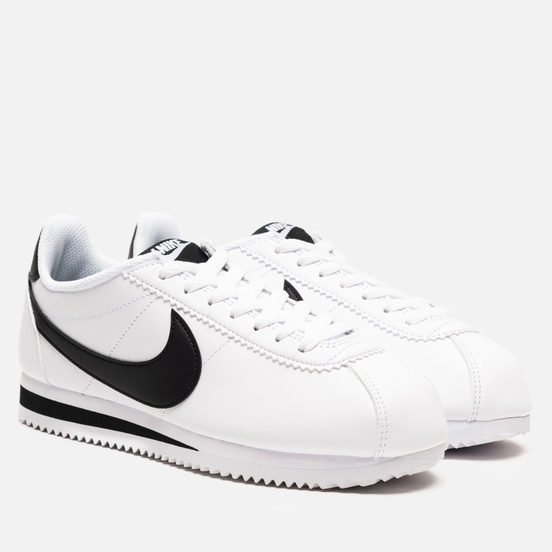 Женские кроссовки Nike Classic Cortez Leather White/Black/White