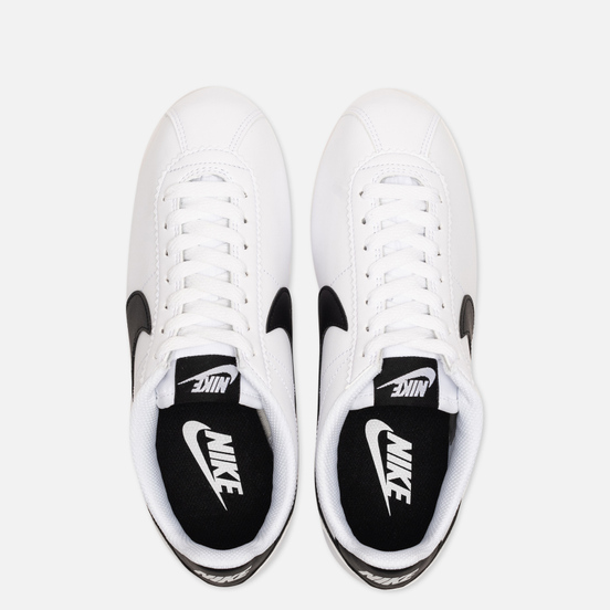 Женские кроссовки Nike Classic Cortez Leather White/Black/White