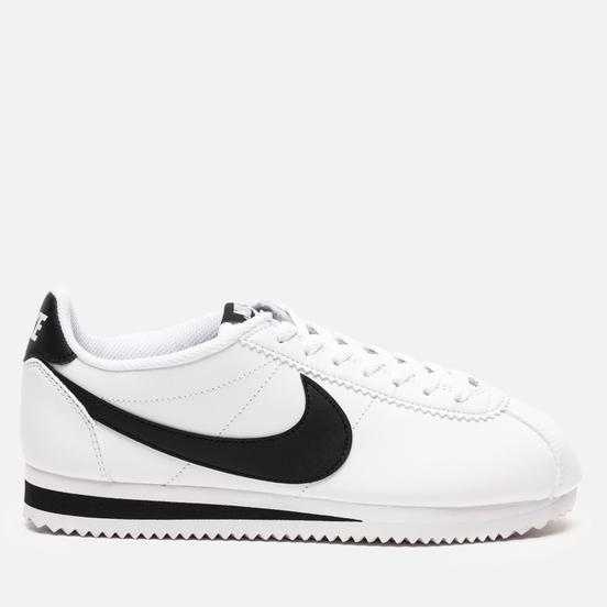 Женские кроссовки Nike Classic Cortez Leather White/Black/White