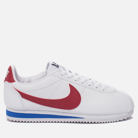 Женские кроссовки Nike Classic Cortez Leather White/Varsity Red/Varsity Royal