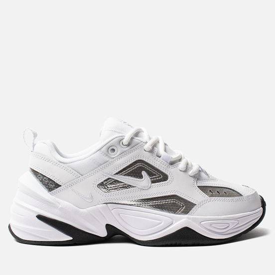 Женские кроссовки Nike M2K Tekno Essential White/White/Metallic Silver/Black