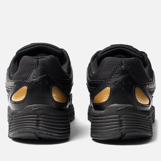 Женские кроссовки Nike P-6000 Essential Black/Metallic Gold/Off Noir
