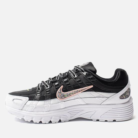 Женские кроссовки Nike P-6000 SE Black/Multi-Color/White/Coral Stardust