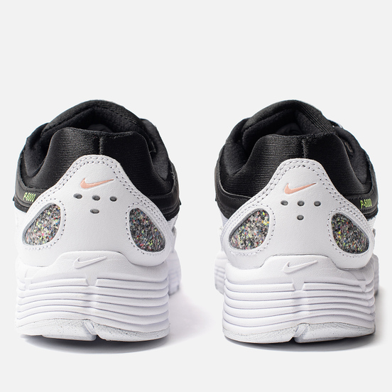 Женские кроссовки Nike P-6000 SE Black/Multi-Color/White/Coral Stardust