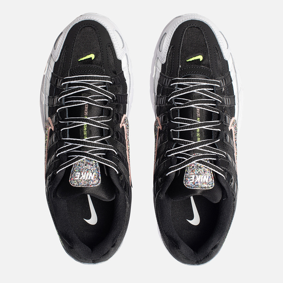 Женские кроссовки Nike P-6000 SE Black/Multi-Color/White/Coral Stardust
