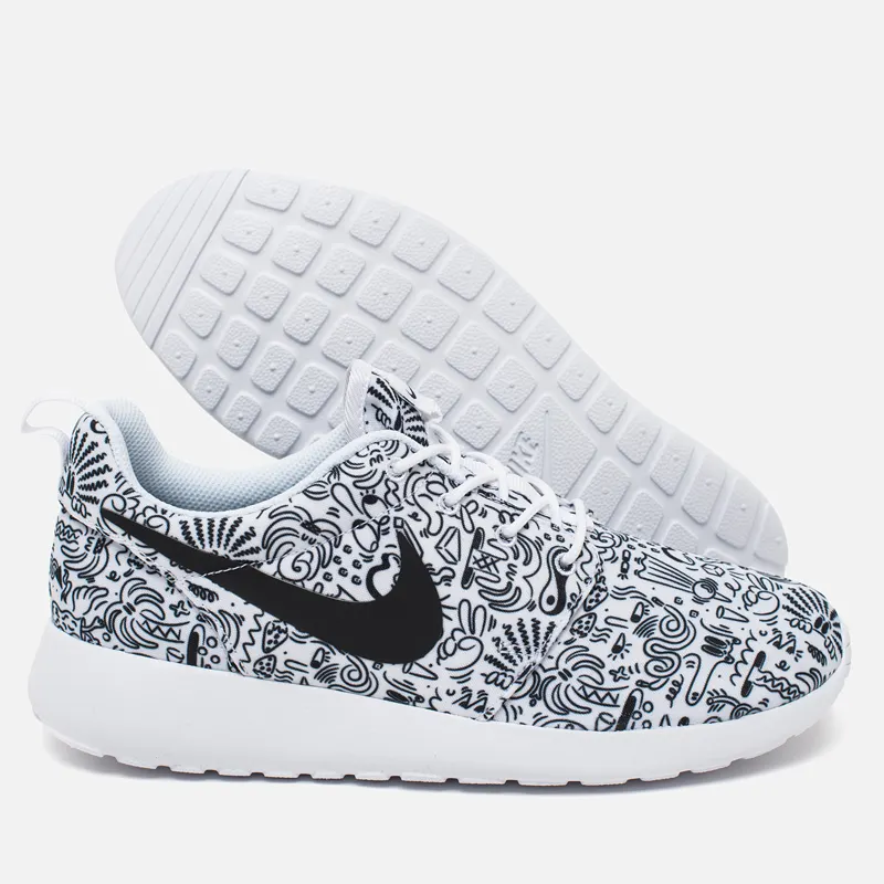 Nike Женские кроссовки Roshe One Print Premium Doodle