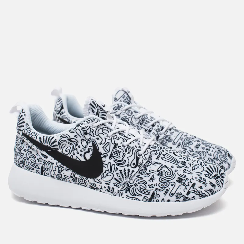Nike Женские кроссовки Roshe One Print Premium Doodle