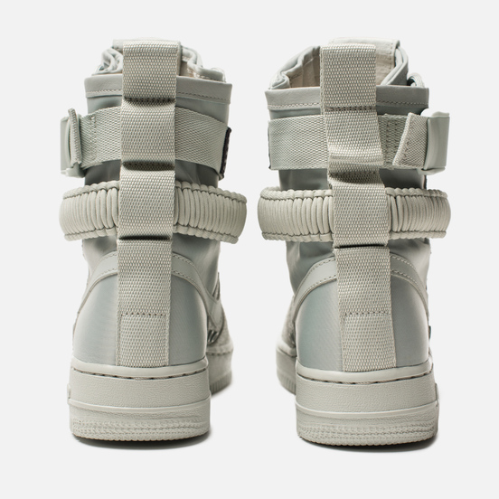 Женские кроссовки Nike Special Field Air Force 1 Light Silver/Light Silver/Mica Green