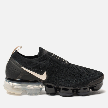 Женские кроссовки Nike Vapormax Flyknit Moc 2 Black/Light Cream/White/Thunder Grey