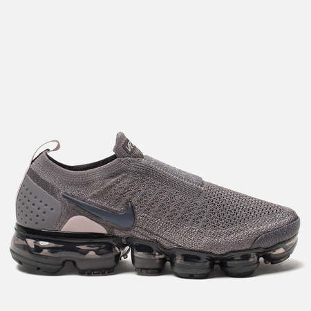 Женские кроссовки Nike Vapormax Flyknit Moc 2 Gunsmoke/Blackened Blue/Thunder Grey