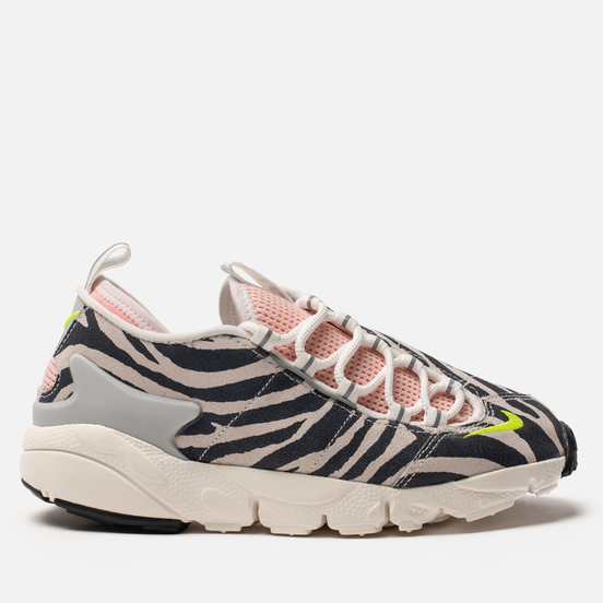 Женские кроссовки Nike x Olivia Kim Air Footscape NXN No Cover Summit White/Volt/Bleached Coral/Black