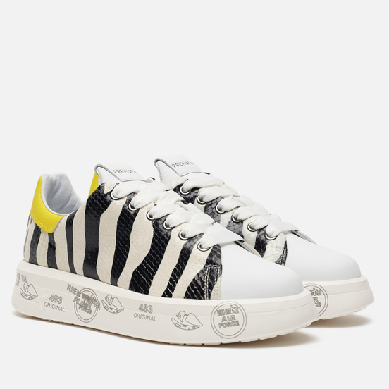 Женские кроссовки Premiata Belle 4537 White/Black