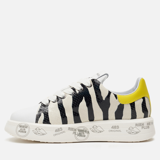 Женские кроссовки Premiata Belle 4537 White/Black