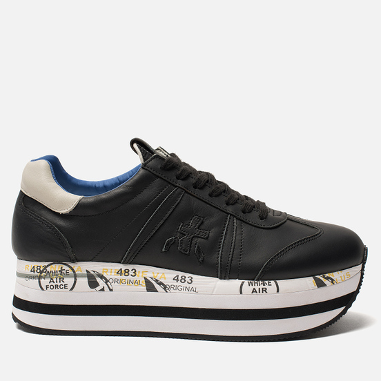 Женские кроссовки Premiata Beth 1072 Black